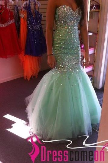 Cinderella Sky Blue Ball Gown Prom Dress on Luulla